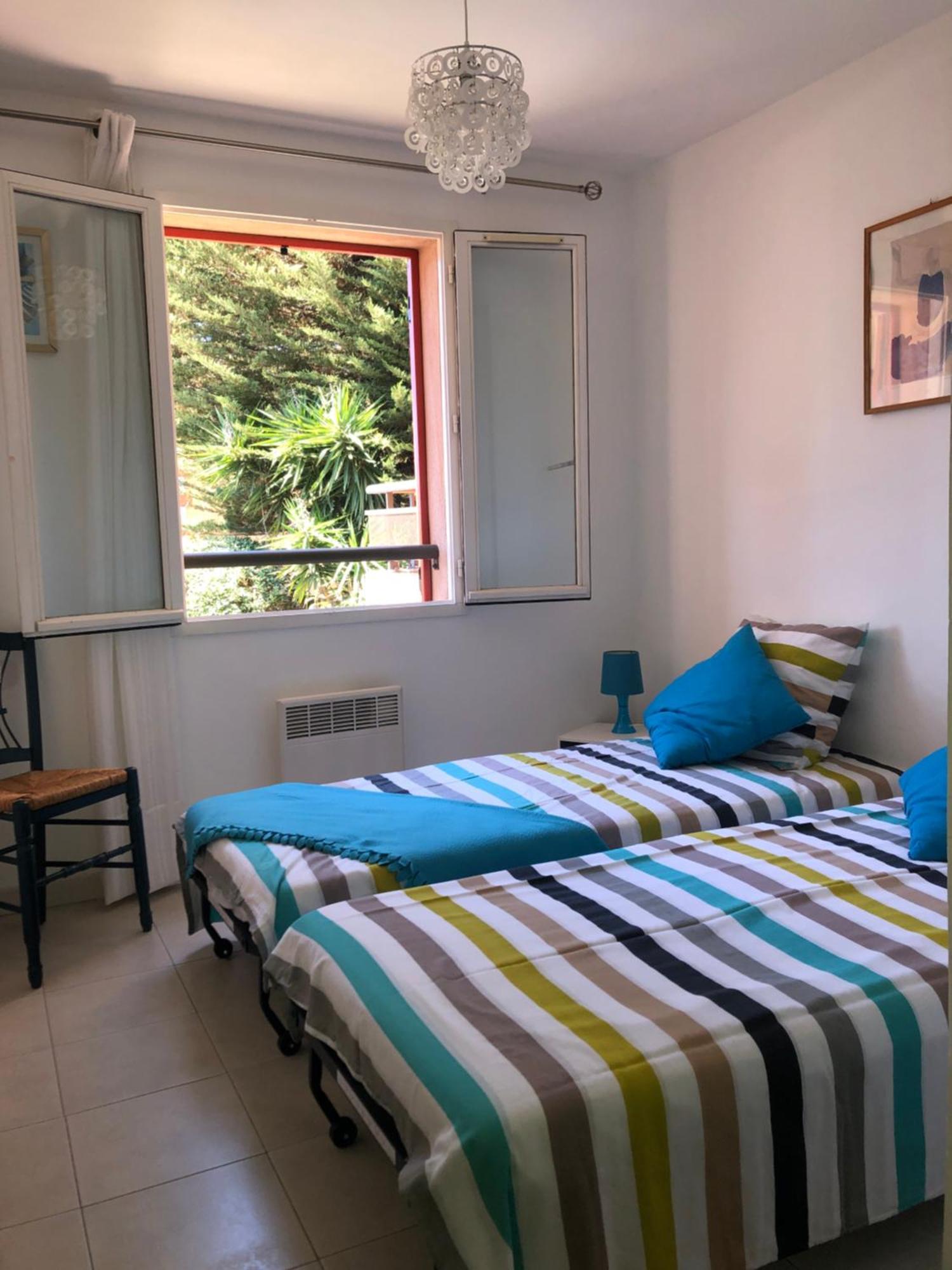 Appartement 60M2 - 2 Chambres A Une Minute Des Plages, Parking Prive Sausset-les-Pins Exteriör bild